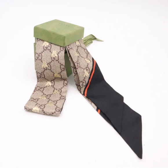 Gucci Accessories - Gucci Bees 100% Silk Twilly - Excellent Condition